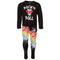 2pc Rock and Roll Tie Dye Top and Rainbow Legging